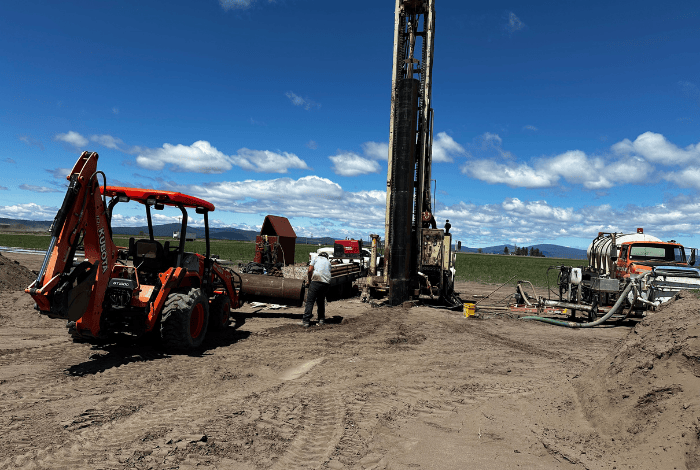 Installation of well